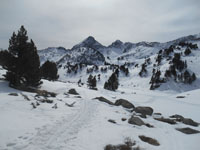 Randonn�es et ski de randonn�es en montagne dans les Pyr�n�es