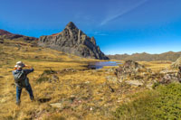 Randonn�es et ski de randonn�es en montagne dans les Pyr�n�es