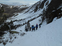Randonn�es et ski de randonn�es en montagne dans les Pyr�n�es