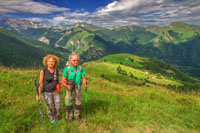 Randonn�es et ski de randonn�es en montagne dans les Pyr�n�es