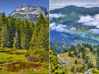 Randonn�es et ski de randonn�es en montagne dans les Pyr�n�es